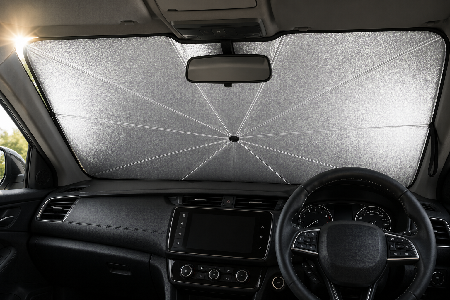 SeasonHaus Foldable Car Sunshade