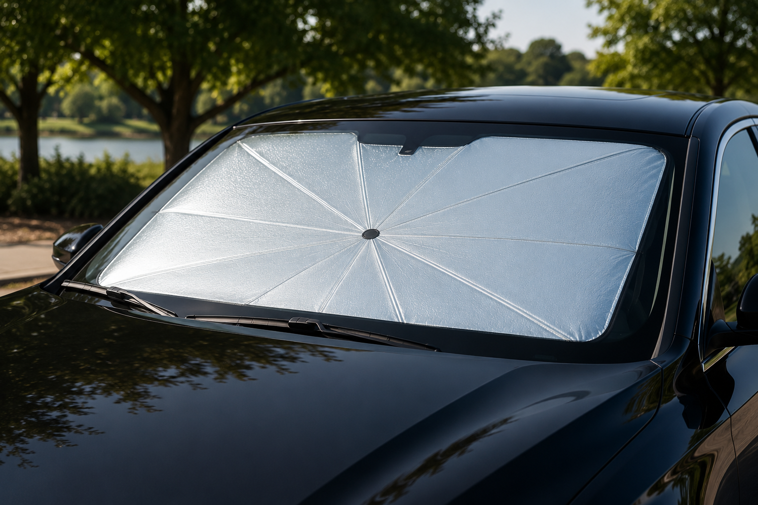 SeasonHaus Foldable Car Sunshade